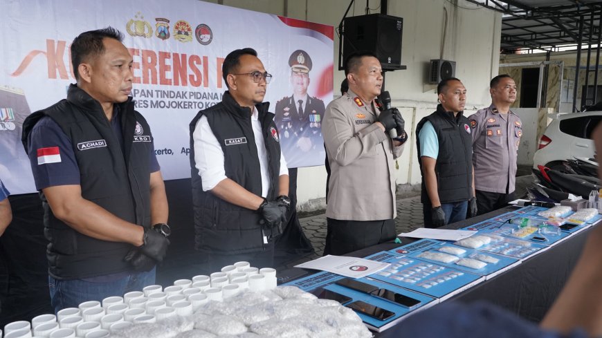 Narkoba Senilai Rp1,1 Miliar Disita, Polisi Ungkap Jaringan
