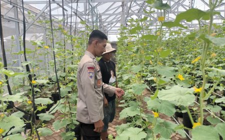 Polres Malang Dorong Kemandirian Pangan Melalui Program Pekarangan Pangan Lestari