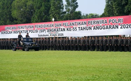 1.848 Perwira Baru Siap Menjawab Tantangan Tugas Kepolisian Modern