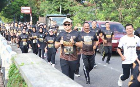 Polres Magetan Gelar Playon untuk Memupuk Jiwa Sehat dan Solid