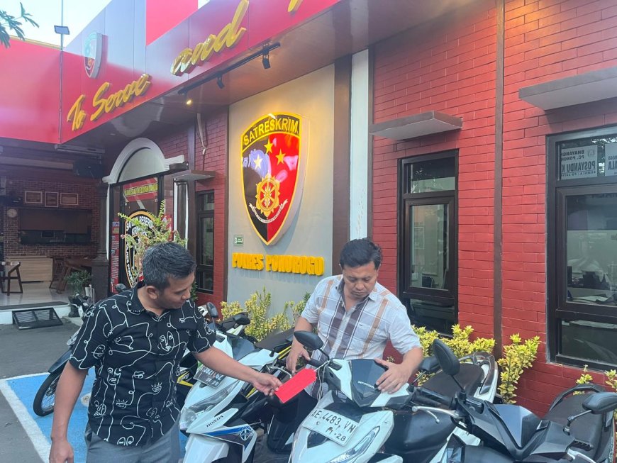 Polres Ponorogo Tingkatkan Keamanan lewat Penindakan Curanmor