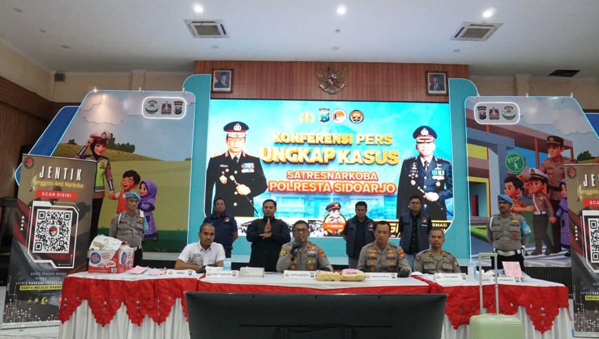 Dua WNA Ditangkap dalam Kasus Peredaran Narkotika Internasional