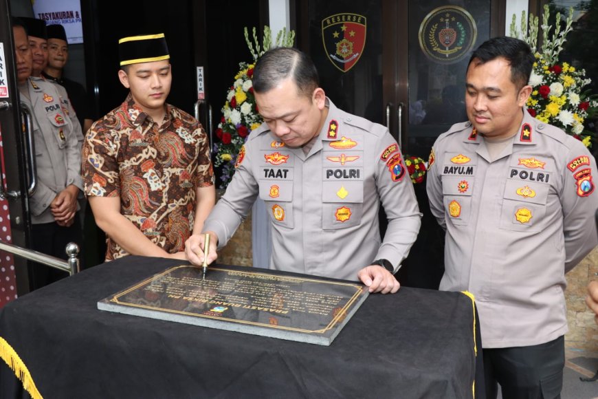 Polres Malang Hadirkan Sistem Pemeriksaan Berbasis Audio Visual